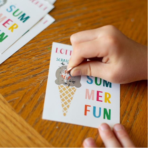 Silhouette Autocolant Scratch-Off - Argintiu Silhouette Autocolant Scratch-Off - Argintiu