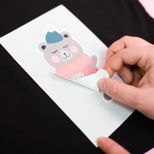 Silhouette Transfer termic imprimabil - Textil Inchis