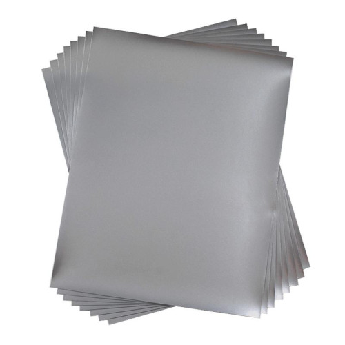 Silhouette Foi de autocolante - Folie argintie