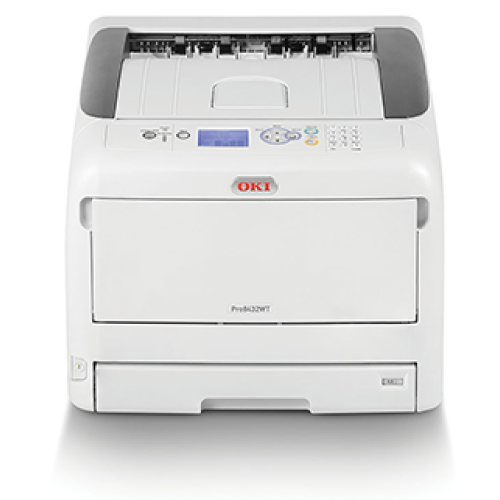 Imprimanta LED color cu toner alb OKI PRO 8432WT, A3