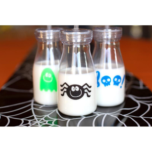 Silhouette Vinil Sticker Texturat - Black