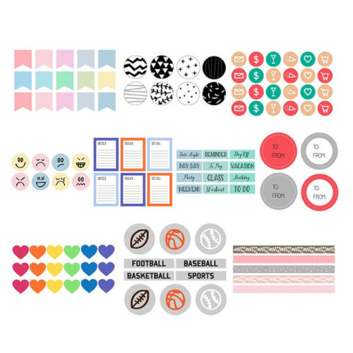 Silhouette Sticker Sampler Pack Silhouette Sticker Sampler Pack