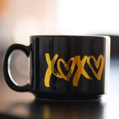 Silhouette Vinil Sticker Lucios 9" - Gold