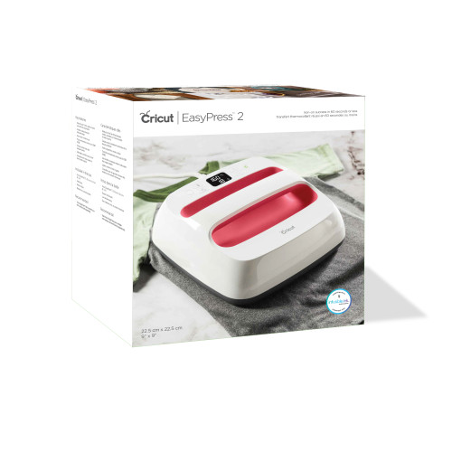 Cricut Hat Press Discovery Bundle + Presa Termica Cricut EasyPress 2 (22.5 cm x 22.5 cm)